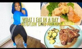 WHAT I EAT IN A DAY | KETO + LOW CARB | COUNTING CALORIES