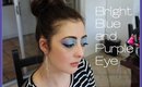 Bright Blue and Purple Eye | Emily