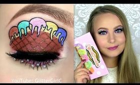 Ice Cream Makeup Look - Dose of Colors EyesCream palette