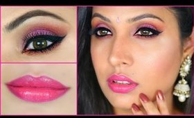 Pink Party Makeup | Indian Wedding Makeup Series | ShrutiArjunAnand