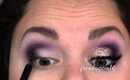 Dramatic Colourful Glitter Christmas Party Makeup Tutorial