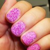 Pink "Caviar" Nails