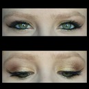 gold makeup