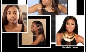 Recreation of A Gabrielle Union Look!  Contouring step by step!