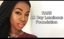 NARS All Day Luminous Weightless Foundation Demo + Review