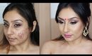 Tutorial acne rosacea foundation routine makeup tutorial | Makeup With Raji