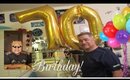 Dad's 70th Birthday -Emotional-Family Vlog