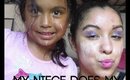 My 4 Yr Old Niece Does My Makeup!
