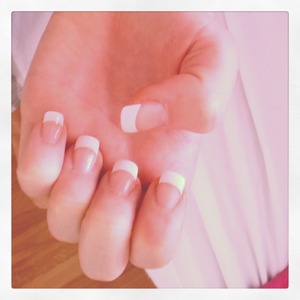 french nails go with anything so its always good to have french when your a mizy match person