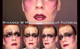 Rihanna W Magazine September 2014 Makeup Tutorial