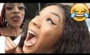 MY SISTER KELLIE SWEET GETS WAXED FOR THE FIRST TIME!(FUNNY ASF!)