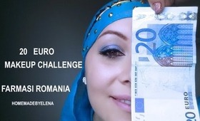 20 EURO MAKEUP CHALLENGE -FARMASI ROMANIA