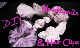 DIY Headbands & Hair Clips