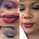 Fall makeup (Neutrals w/ Bold lip)