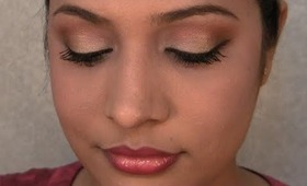 Diwali 2012 Makeup With Ombre Lips: Festival of Light "Happy Diwali"