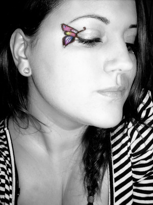 butterfly look :)