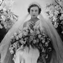 Herzogin Alice von Glouchester als Braut / Duchess of Glouchester as bride