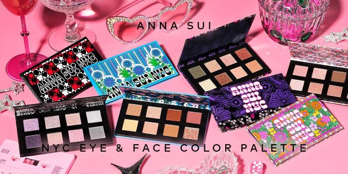 Shop the Anna Sui NYC Eye & Face Color Palettes on Beautylish.com! 