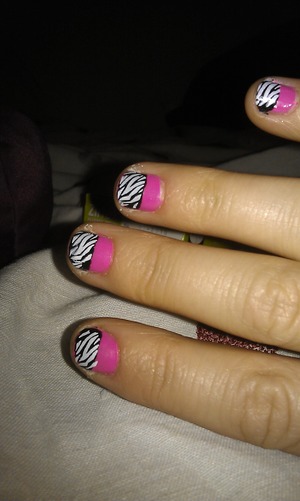 and zebra print