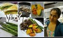 Vlog | Grocery Haul | Cooking Sauteed Mushrooms | Salmon Sandwich | Preping Dinner | Itsmrsshasha
