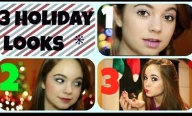 3 Holiday Makeup Looks