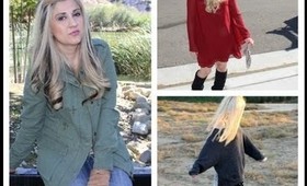 Fall Lookbook - 3 outfits ft. Lulus.com