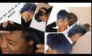 🚨💜DETAILED SILK PRESS ON SHORT TRANSITIONING HAIR! My hair is a mess! !