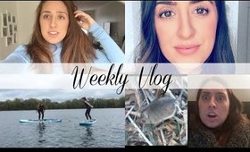 WEEKLY VLOG | Bleaching my hair, saving a mouse & paddle boarding!