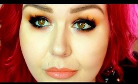 TUTORIAL Warm Copper Smokey Eye Using Jaclyn Hill Favorites Palette