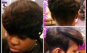 Copy of Vlogging Watch Me Work #GlamFiles Short Cut Hair Styles-@glamhousediva