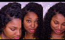CHIT CHAT : WIG TRY ON - AFFORDABLE LOOSE DEEP 13*6 LACE FRONTAL WIG FT WIGGINS HAIR