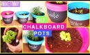 DIY Chalkboard [Herb] Pots | #MAKEITINMAY 2015