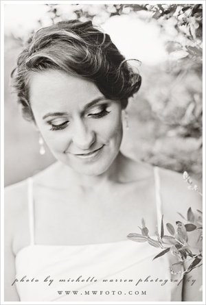 bride's makeup and hair by me