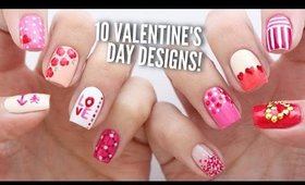 10 Valentine's Day Nail Art Designs | The Ultimate Guide #2!