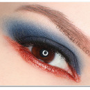 Makeup with Illamasqua Liquid Metal Palette & Powder Eye Shadow