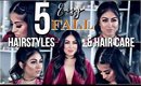 5 Easy Fall Hairstyles & Haircare