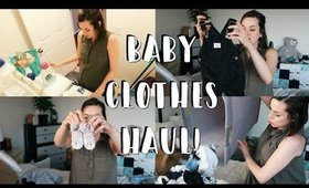 Baby Boy Clothing Haul + Baby Laundry Products