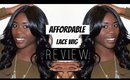 Affordable Lace Wig!