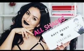 KATY PERRY X COVERGIRL | ALL Katy Kat Matte Lipstick Swatches