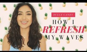 How I REFRESH My Wavy Hair + Hairdryer w/ Diffuser GIVEAWAY!!!