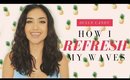 How I REFRESH My Wavy Hair + Hairdryer w/ Diffuser GIVEAWAY!!!