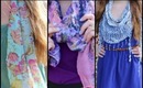 Styling Spring Scarves! A collab(: