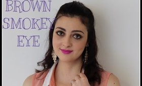 GRWM | Brown Smokey Eye