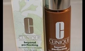 First Impression Clinique Beyond Perfecting Foundation