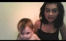 Baby brother talking