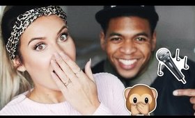 MY BOYFRIEND DOES MY VOICE OVER!