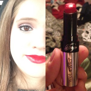 I bought this new wet n wild lipstick and it is to die for! Amazing color and so moisturizing! 