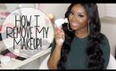 How I Remove My Makeup | Nighttime Skincare Regimen | Makeupd0ll