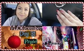 VLOGcember Day 31 FINALE! Nails | Starbucks | HAPPY NEW YEAR!