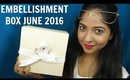 Embellishment Box June 2016 REVIEW | Greek Goddess | Stacey Castanha